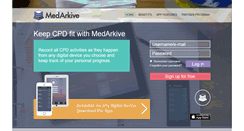 Desktop Screenshot of medarkive.com